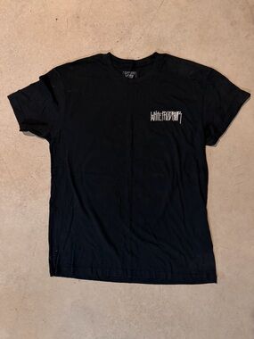 “Wraith” WhitePhosphor Crewneck T-Shirt - XL
